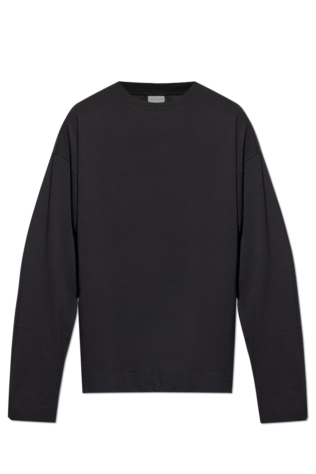 Black Crew Neck T-shirt Dries Van Noten - Vitkac AS